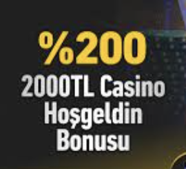 hoşgeldin bonusu